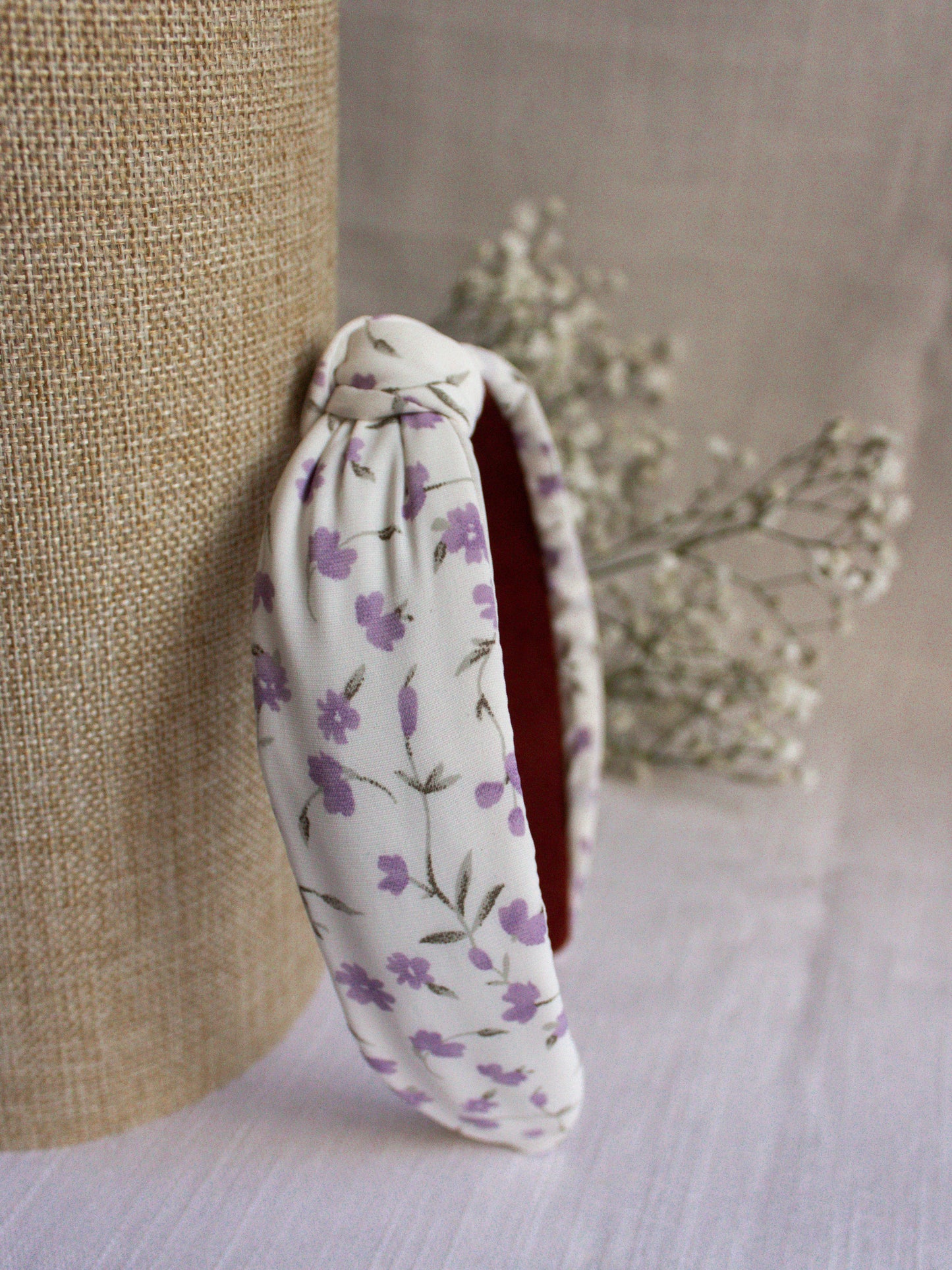 Pressed Lavender Top Knot