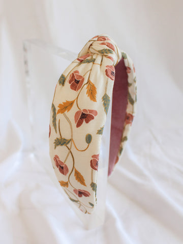 Wild Poppies Top Knot