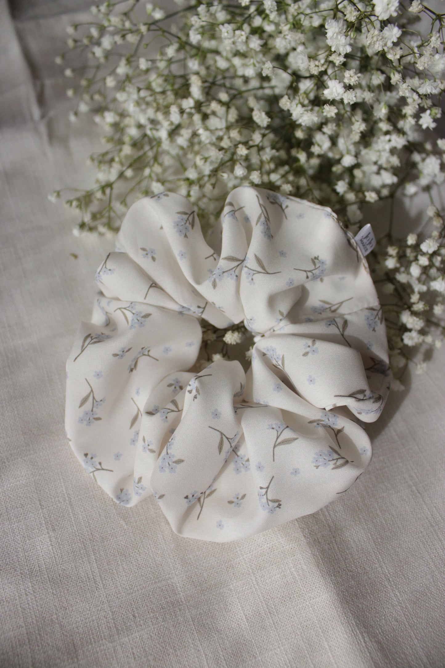 Cloud Flower Scrunchies
