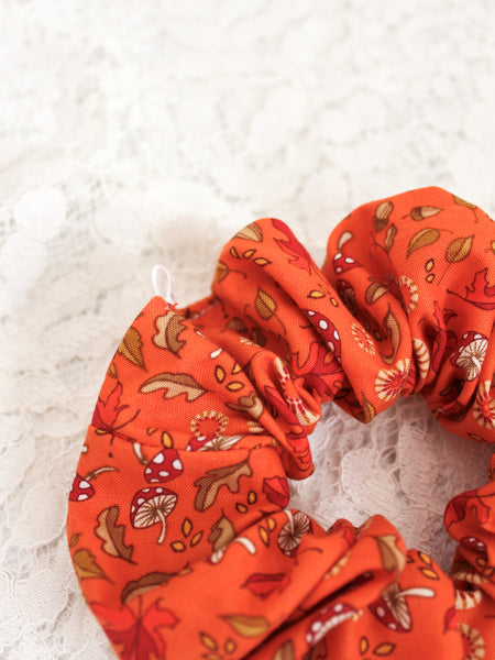 Fallen Leaves Scrunchies