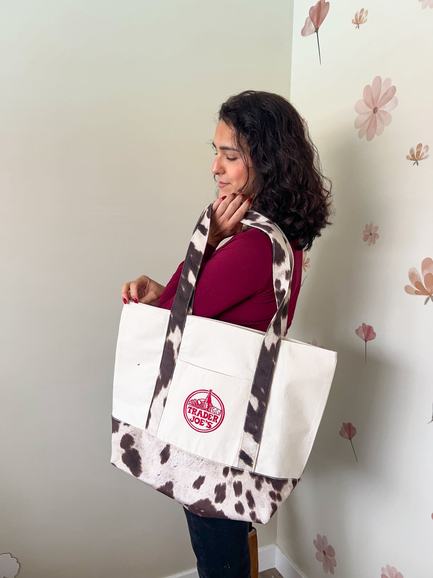 Limited Upcycled Market Tote Bag