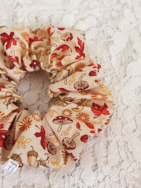 Fallen Leaves Scrunchies