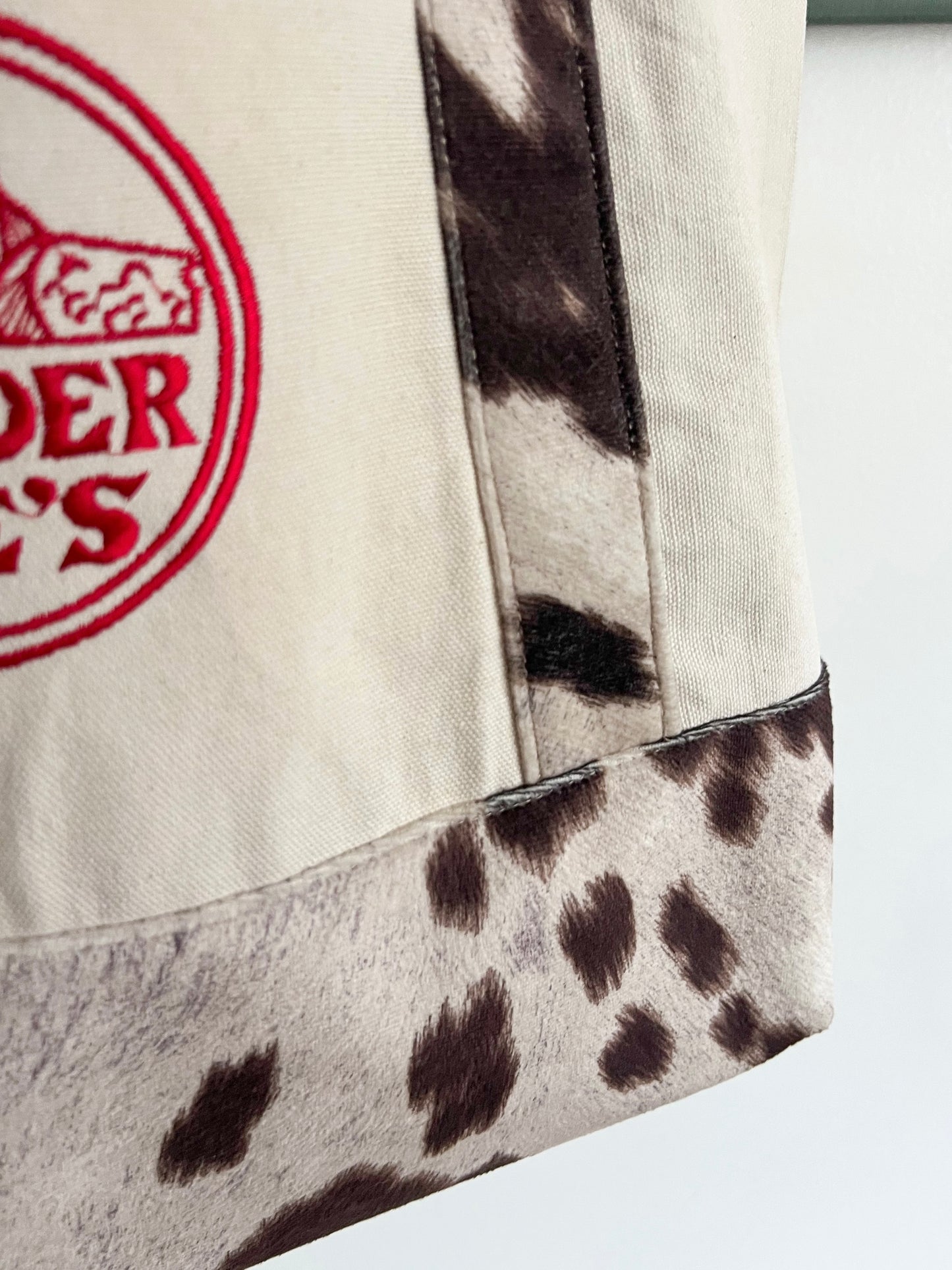 Limited Upcycled Market Tote Bag