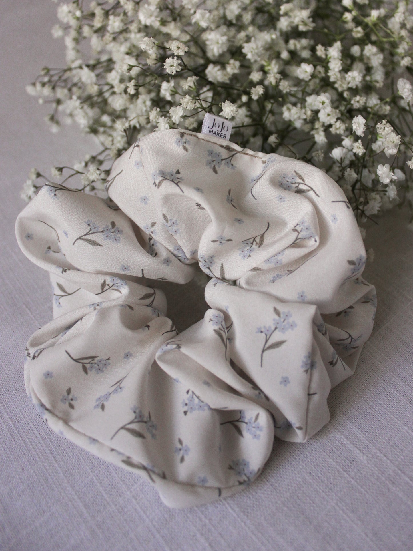 Cloud Flower Scrunchies