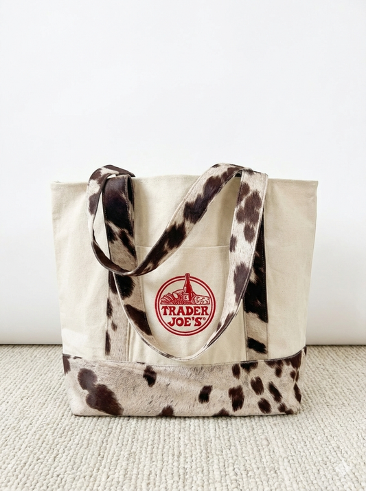 Limited Upcycled Market Tote Bag