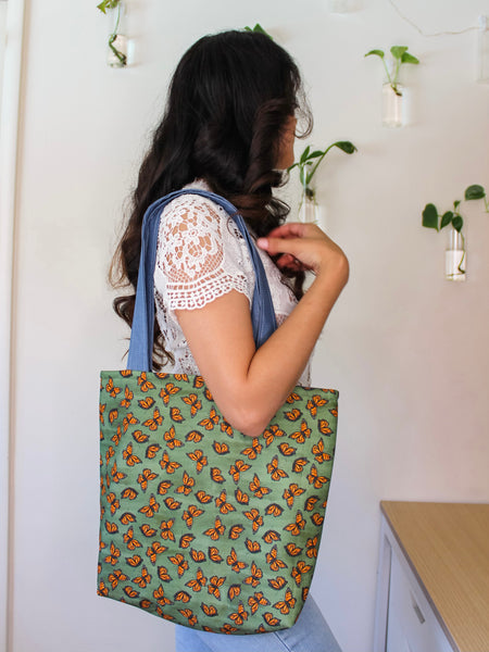 Monarch Butterfly Tote