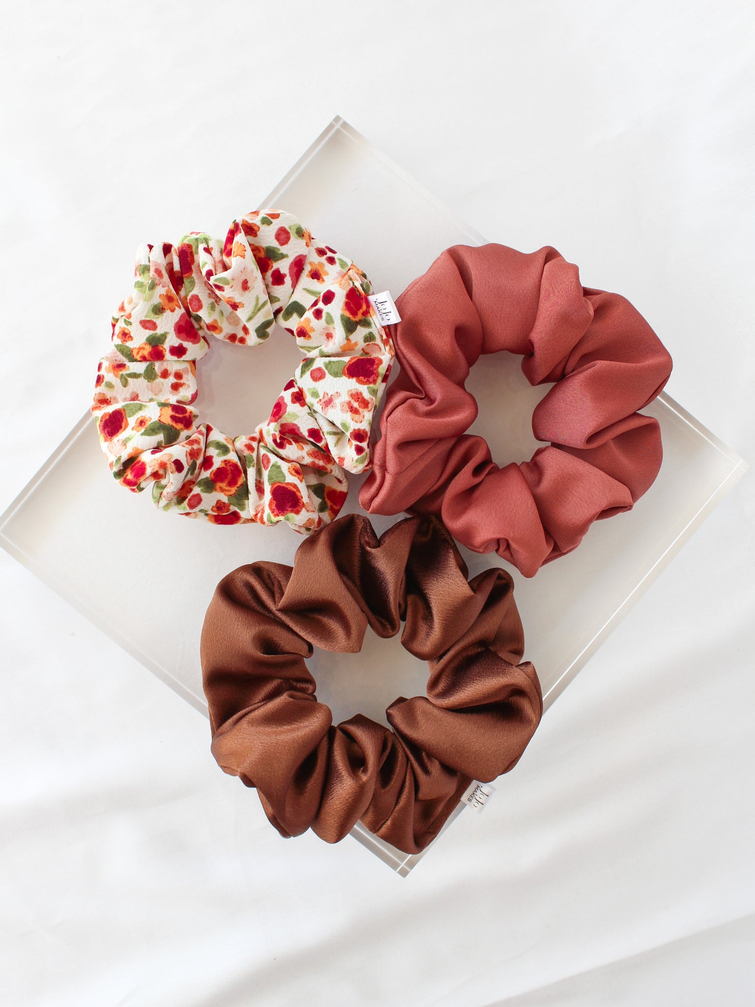 Copper Scrunchie Set