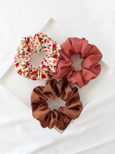 Copper Scrunchie Set
