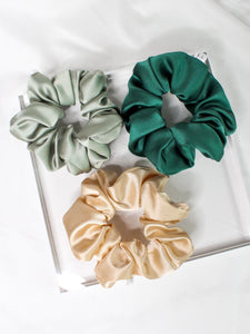 Green & Glam Scrunchie Set