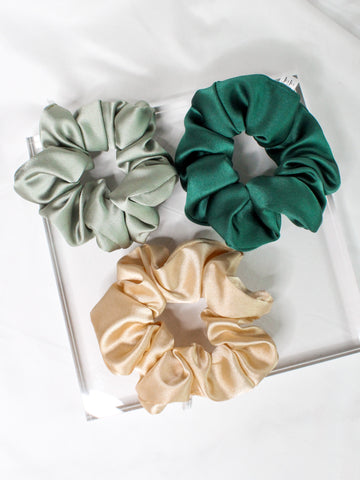 Green & Glam Scrunchie Set