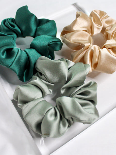 Green & Glam Scrunchie Set