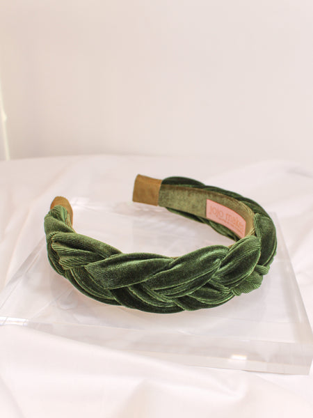 Fresh Olive Braided Headbands