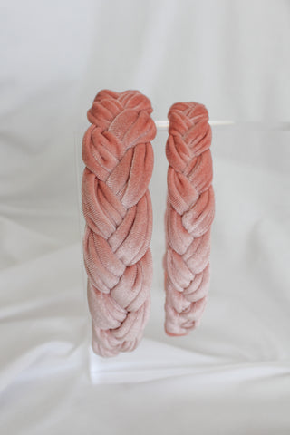 Ballerina Pink Braided Headbands