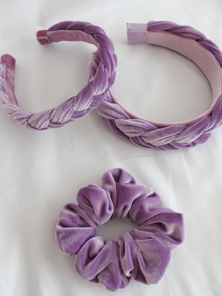 Soft Lavender Scrunchie