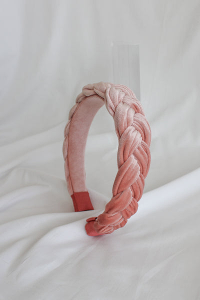 Ballerina Pink Braided Headbands