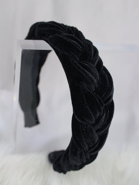 Onyx Braided Headband