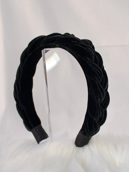 Onyx Braided Headband