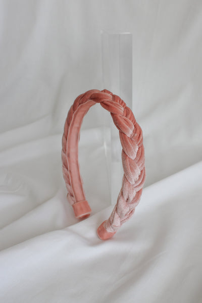 Ballerina Pink Braided Headbands