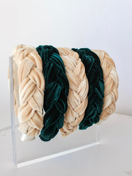 Ivory Braided Headband