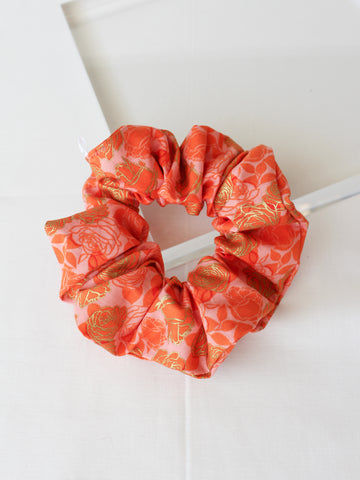 Golden Roses Scrunchie