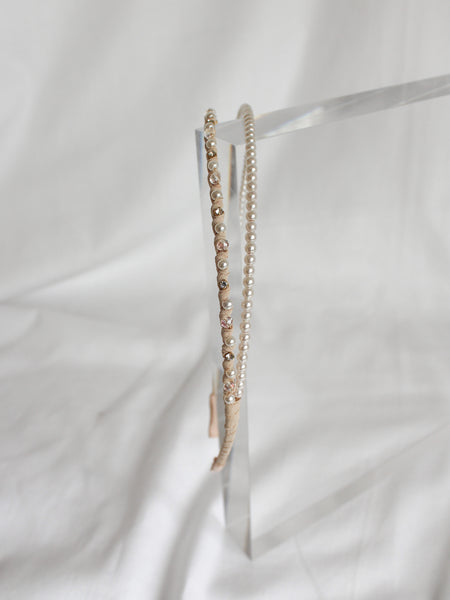 Ivory Dainty Headband