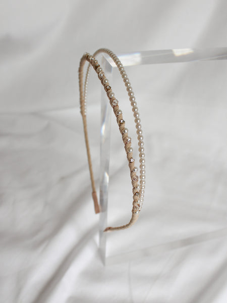 Ivory Dainty Headband