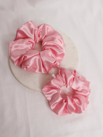 Whisper Pink Scrunchies